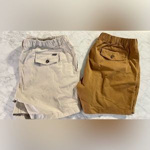 Men’s XL shorts used. One Chubbies and One Bearbottom. Both are 5.5 inch inseam